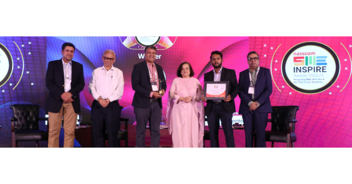 Quixy bestowed with ‘Leadership in Innovation Award’ at the NASSCOM SME Inspire Awards 2023