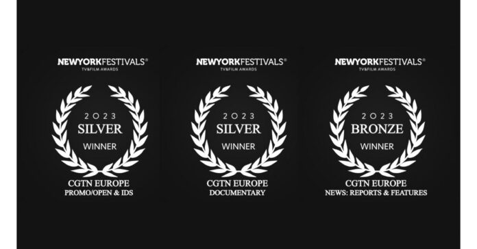 ny-award.jpeg CGTN Europe wins three awards at New York Festivals' TV and Film gala