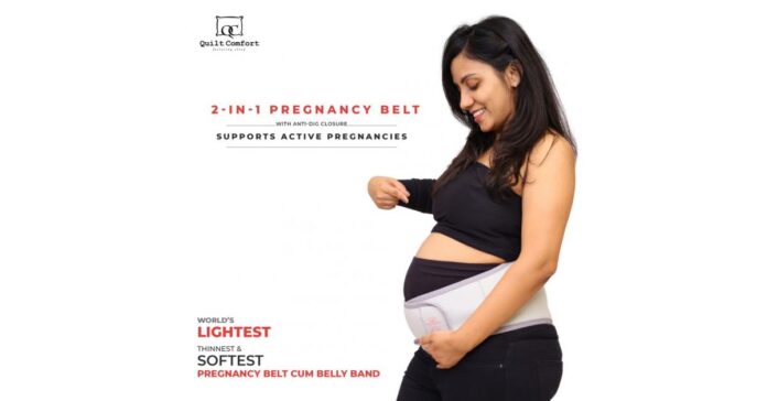 D2C pregnancy pillow brand Quilt Comfort launches World’s lightest Pregnancy support belly belt