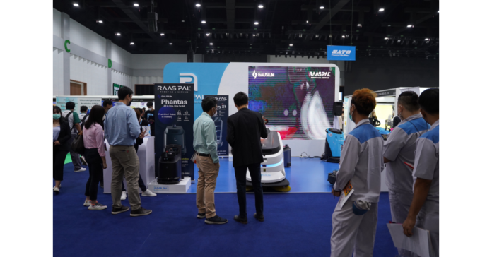 Gausium and RAAS PAL Reveal the Power of Autonomous Cleaning Technologies at the Automation Expo 2023 in Thailand