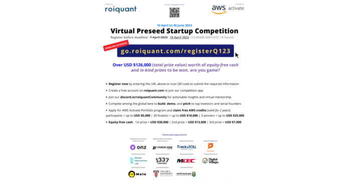 roiquant allows underrepresented founders a chance to win equity-free funding