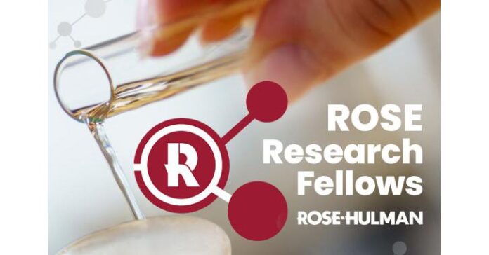 Rose-Hulman Institute of Technology Launches New Research Fellows Program for Freshman and Sophomore Students