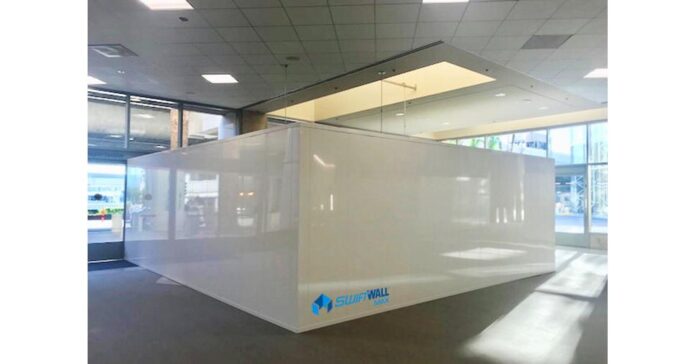 SwiftWall Announces a 100% Recyclable Temporary Wall and Recycle Program to Celebrate Earth Day 2023