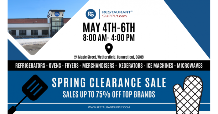 Wethersfield Connecticut Event Restaurant Equipment Sale