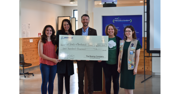 Boeing Partners with Girl Scouts of Northeast Texas to Help Bridge the Gender Gap in STEM Fields