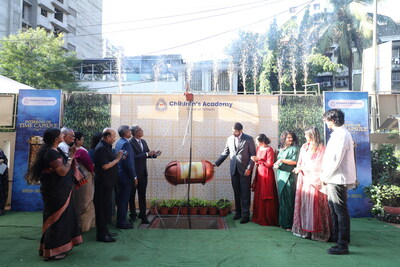 Children's Academy preserves educational history in a time capsule Interring of the Children's Academy time capsule