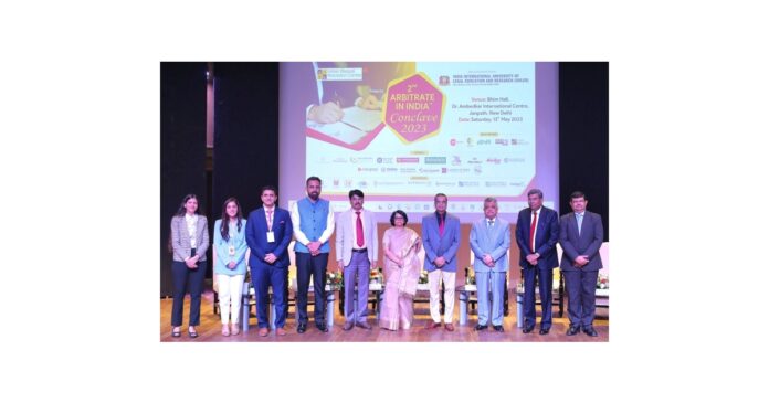 Credible and Technology Driven Institutions like IDRC Making India a Hub of International Commercial Arbitration Justice M R Shah at 2nd Arbitrate in India Conclave 2023