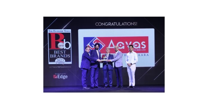 Aavas Financiers Recognized as Best BFSI Brand at the ET Best BFSI Brands Conclave