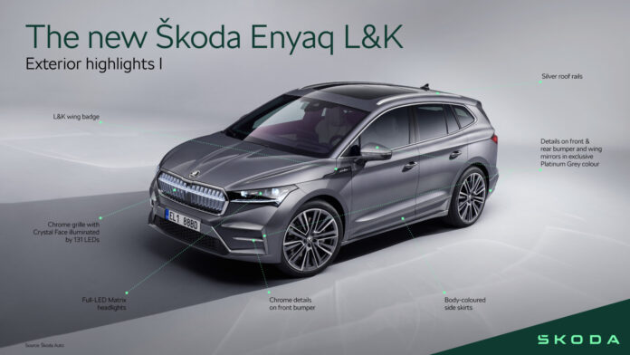 New Škoda Enyaq Laurin & Klement
