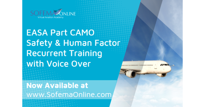 Sofema Online provides EASA Part CAMO HF & SMS Recurrent Training