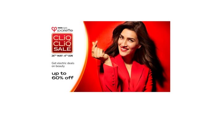 Tata CLiQ Palette Offers Attractive Deals of up to 60 Percent off at the CLiQ CLiQ Sale