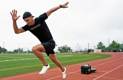 1080 Motion, the global leader in digital motorized strength training in elite sports, launches a new series of battery-powered machines Former decathlete and 2xWorld Champ Tray Hardee on the 1080 Sprint 2