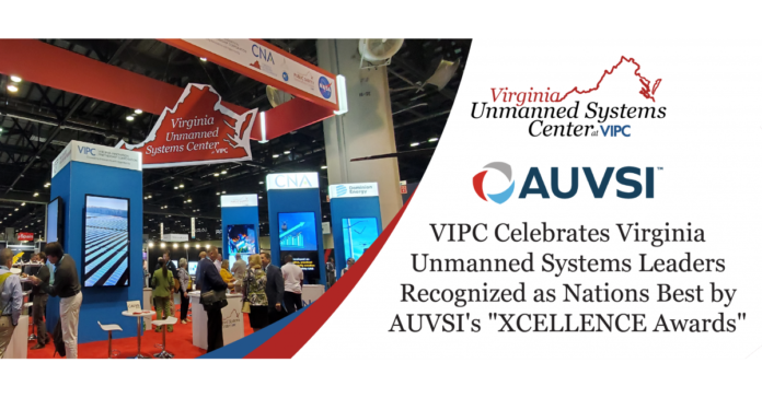 VIPC Celebrates Virginia Unmanned Systems Leaders Recognized as Nations Best by AUVSI's "XCELLENCE Awards"