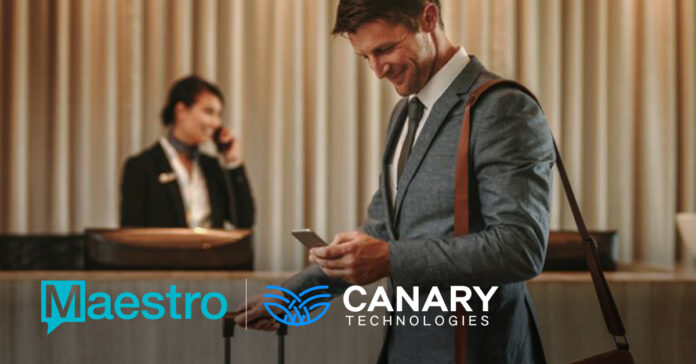 Canary Technologies and Maestro Partner To Bring Digital Guest Management Solutions to Hoteliers