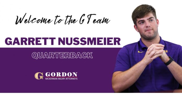 Tigers’ Quarterback Garrett Nussmeier Signs NIL Deal with Gordon McKernan