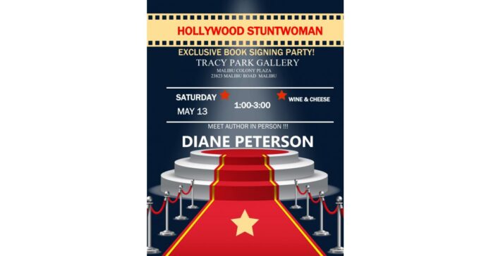 hollywood-stuntwoman-book-signi.jpeg Diane Peterson, Renowned Hollywood Stuntwoman and Acclaimed Author, Excited to Host Book Signing on May 13, 2023