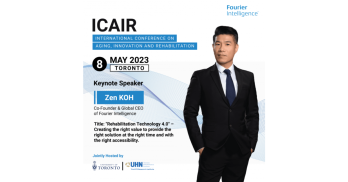 Fourier Intelligence Participates in International Conference on Aging, Innovation, and Rehabilitation (ICAIR)