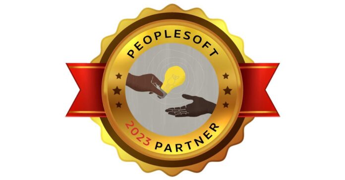 Smart ERP Solutions Awarded PeopleSoft Partner Recognition badge from Oracle Corporation
