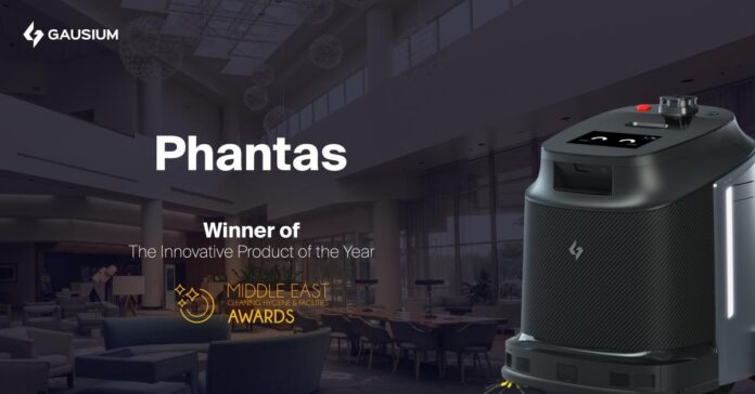 Gausium Wins MECHF Award 2023 for Innovative Product