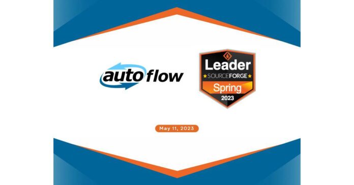 Autoflow Wins the Spring 2023 Leader Award in Auto Repair from SourceForge