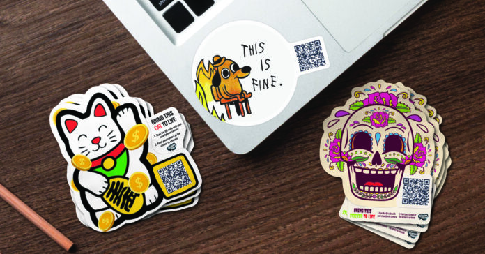 three-animated-sticker-designs.jpeg StickerYou Brings Stickers to Life With New QR-Code Activated Stickers