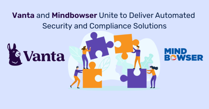 Mindbowser Partners with Vanta to Boost Security and Compliance Offerings for Clients
