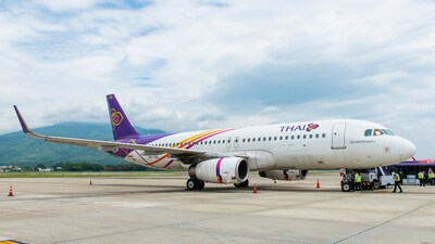 THAI Welcomes A320 to its Fleet THAI Welcomes A320 to its Fleet (PRNewsfoto/Thai Airways International)