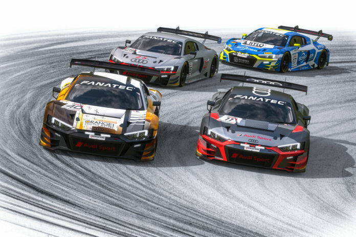 Ready for the biggest GT3 race of the year: 13 Audi R8 LMS at the 2023 Spa 24 Hours