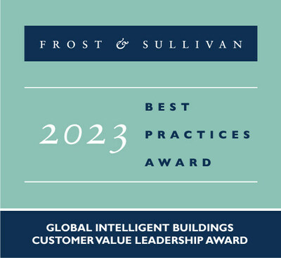 ABB Smart Buildings Division Recognized by Frost & Sullivan for 2023 Global Intelligent Buildings Customer Value Leadership Award