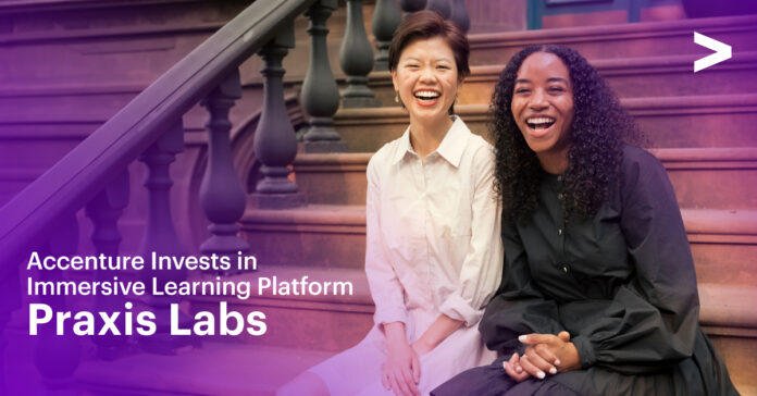 Accenture Invests in Virtual Reality-Based, Diversity and Inclusion Learning Platform Praxis Labs