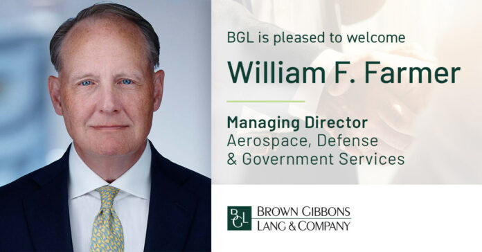 BGL-Welcomes-William-F-Farmer-as-Managing-Director-within-Industrials.jpg BGL Welcomes William F. Farmer as Managing Director within Industrials