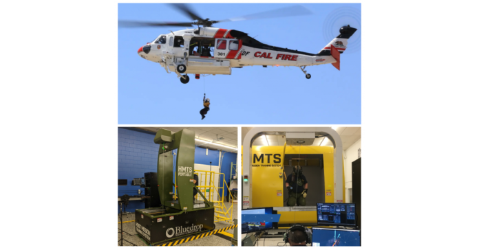 Bluedrop awarded two Hoist Mission Training System contract by the California Department of Forestry and Fire Protection