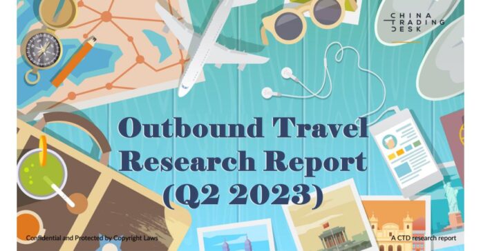 China Trading Desk Releases Q2 Survey on Chinese Travellers' Sentiments