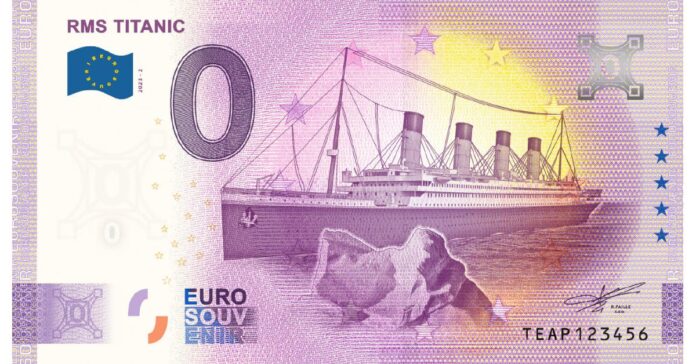 Euro-Note-Souvenir-Releases-New-Commemorative-Note-Of-RMS-Titanic.jpeg Euro Note Souvenir Releases New Commemorative Note Of "RMS Titanic"