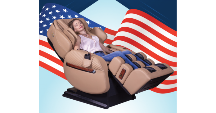 Local Manufacturer Gifts a Medical Massage Chair to Relieve Stress for 911 Emergency Workers in Arlington Texas.