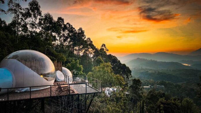 Luxeglamp opens India’s first luxury 'bubble glamping’ resort at Munnar, Kerala