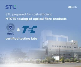 STL prepared for cost-efficient MTCTE testing of optical fibre products STL prepared for cost-efficient MTCTE testing of optical fibre products