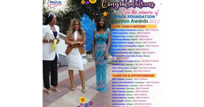 Merck Foundation CEO in Partnership with African First Ladies Announce Winners of Their FASHION Awards 2022 to Raise Awareness About Diabetes Hypertension and Healthy Lifestyle