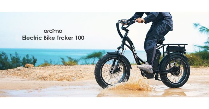 Oraimo brings you the TRCKER 100; a fast charging, durable electric bike with an emphasis on long distance