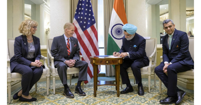 THE NATIONAL SPACE SOCIETY CONGRATULATES INDIA UPON THEIR SIGNING OF THE ARTEMIS ACCORDS