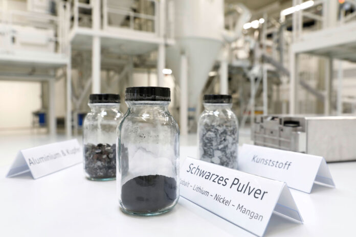 Battery recycling pilot plant