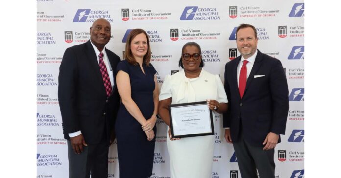 City of South Fulton Mayor Pro-Tem Natasha Williams-Brown Receives Recognition for Training Accomplishment