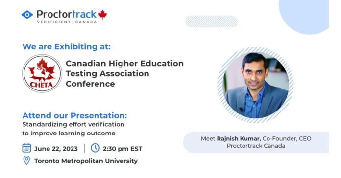COO Rahul Siddharth and CEO Rajnish Kumar of Proctortrack