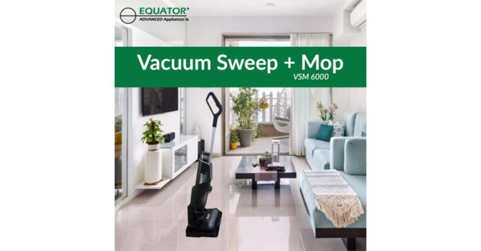 Equator's Feature-Packed Cordless Self-Cleaning Wet/Dry Sweep Mop