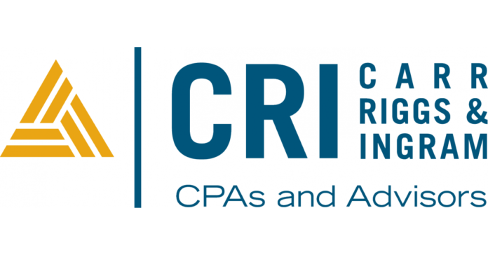 cri-logo.png Top 25 CPA and Advisory Firm Carr, Riggs & Ingram (CRI) Announces New Leadership of Southwest Markets