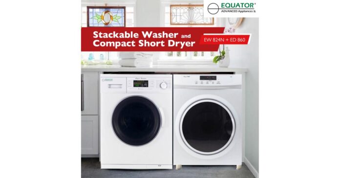 equator-advanced-appliances.jpeg Equator Announces Launch of Super Washer + Compact Vented Dryer Stackable Set Across Canadian Market
