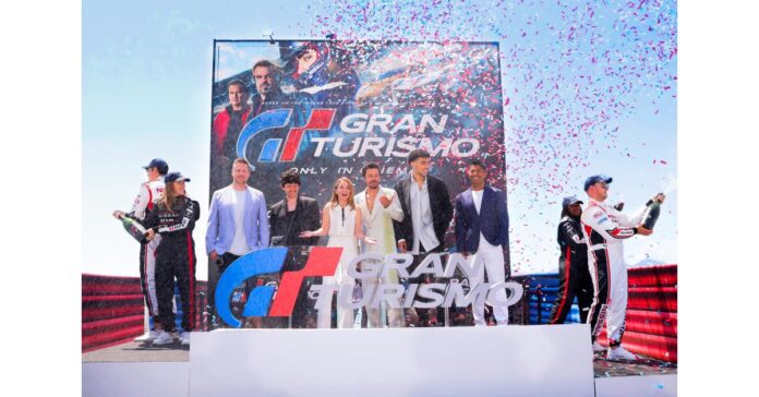 THE MOVIE TAKES ITS FIRST LAP FROM CANNES FILM FESTIVAL TO MONACO GRAND PRIX