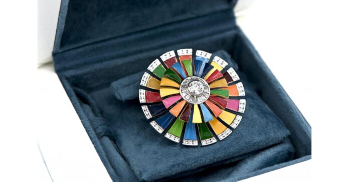 hari-krishna-exports-launches-p.jpeg Hari Krishna Exports Launches Pin of Hope in JCK Las Vegas Show