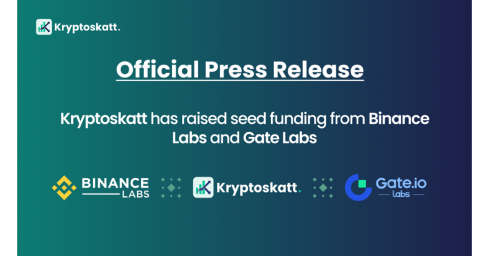 Kryptoskatt Attracts Strategic Investments from Binance Labs and Gate Labs to Simplify Crypto Tax Compliance