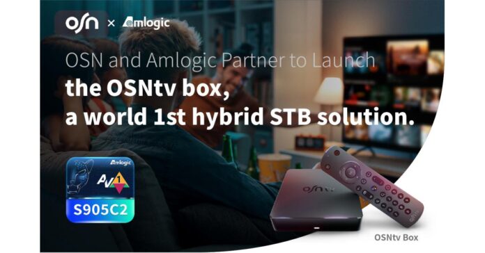 osn-amlogic-pr.jpeg OSN and Amlogic Partner to Launch the World’s First Hybrid Set-top Box with the OSNtv Box
